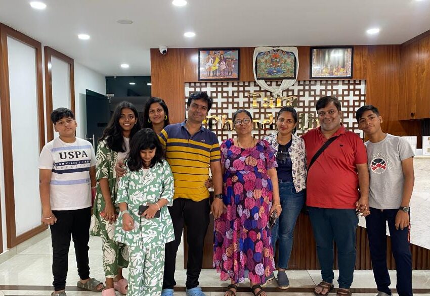 Vikash Sadani and family had Bhutan budget Trip.